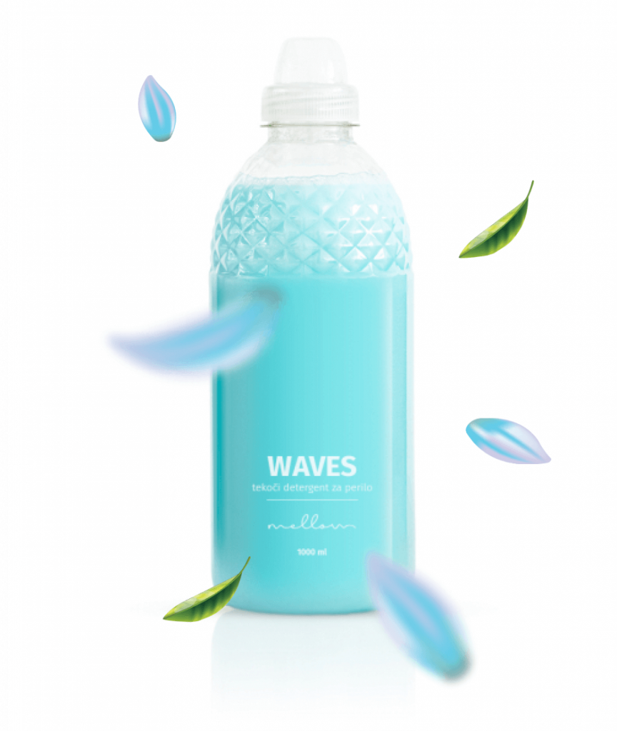 Tekoči detergent Waves - Mellow