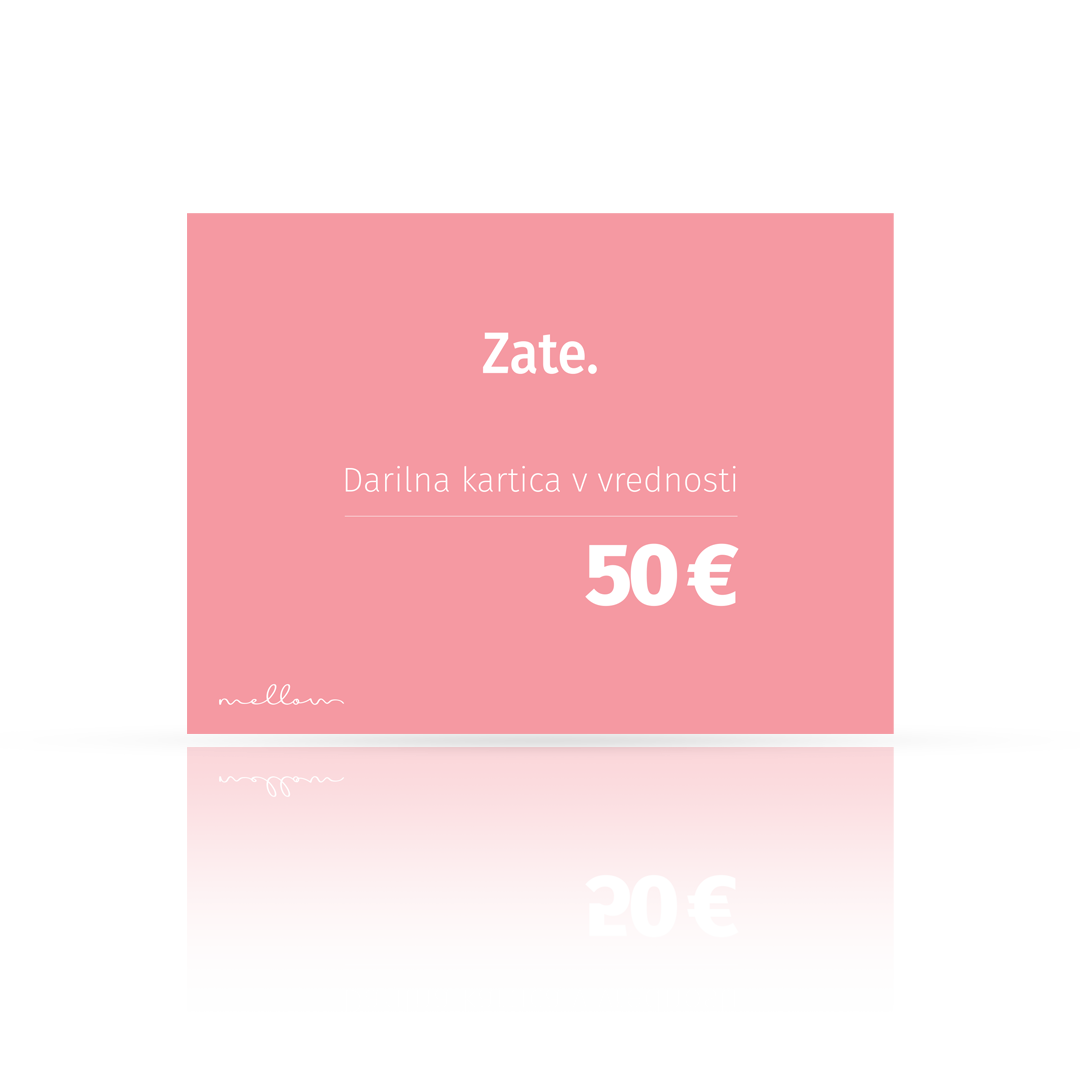 Darilna kartica 50 EUR